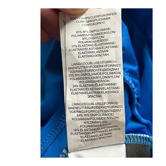 La Blanca Swimsuit one shoulder one piece bathing suit size 12 - Picture 6 of 7